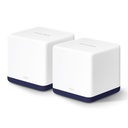 [HALO-H50G-2PACK] Mercusys - Router Inalambrico WiFi Mesh Doble Banda AC1900 [2 Unidades]