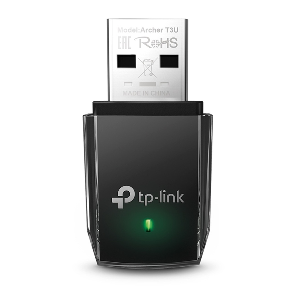 [T3U-ARCHER] TP-Link - Mini Adaptador USB Inalambrico WiFi Doble Banda de Alta Ganancia AC1300
