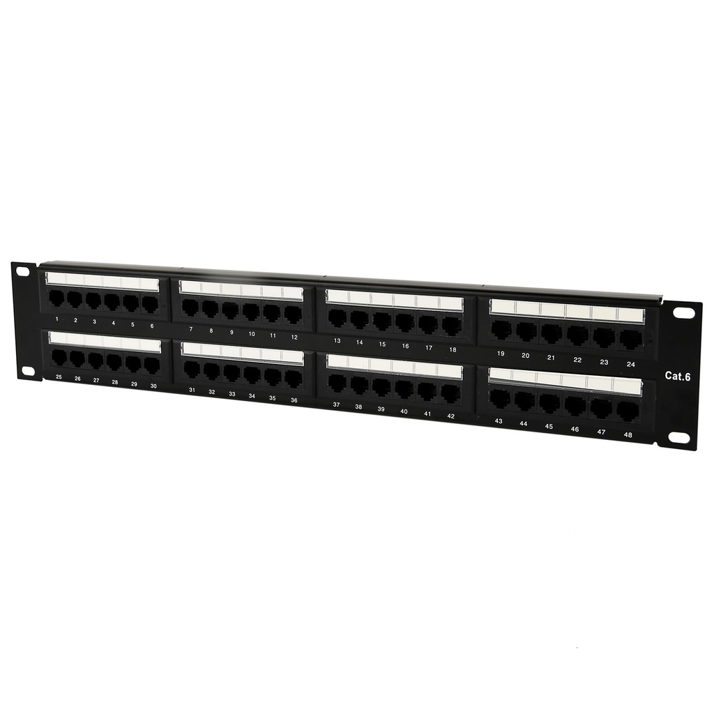 [STC-6PP48] STC- Patch Panel 48 Puertos CAT6 Categoria 6