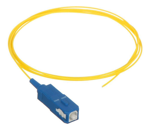 [WPF-CON-PIG-SCUPC] Wireplus - Pigtail 1 Conector SC-UPC 0.9mm Fibra Optica 1.5 Metros