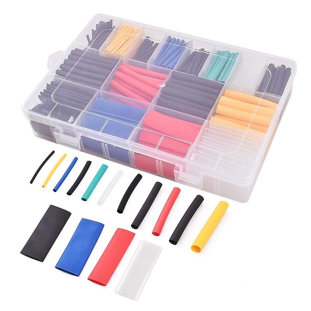 [WP-TER-ENC] Wireplus - Kit de Termoencogibles 580 Piezas