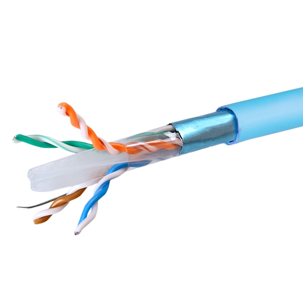 [PUL6AHD04BU-EG] Panduit - Cable UTP CAT6A (Categoria 6A) 100% Cobre LSZH-3 23 AWG Pan-Net Interior (Azul) [Caja 305 Metros]