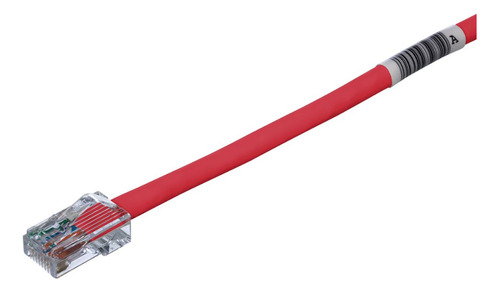 [UTPCH7RDY] Panduit - Patch Cord UTP CAT5e (Categoria 5e) Rojo 24 AWG Pan-Net [7ft/2M] [Unidad]