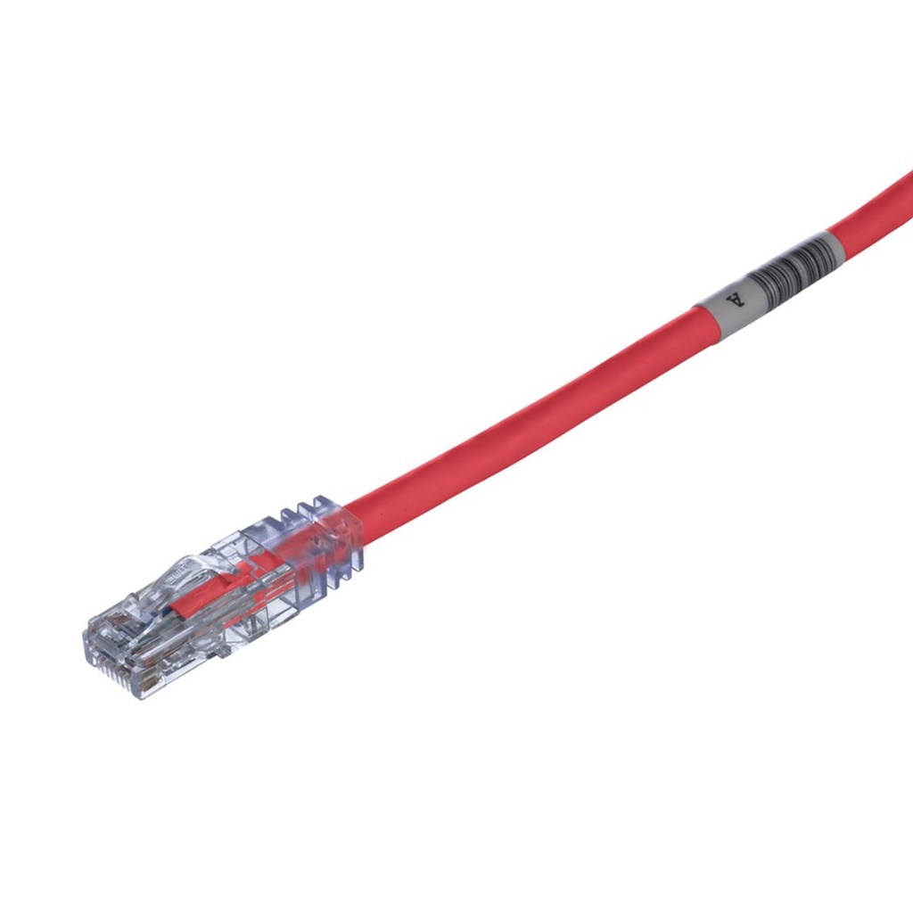 [UTPSP3RDY] Panduit - Patch Cord UTP CAT6 (Categoria 6) (Rojo) 24 AWG Pan-Net [3ft/1M] [Unidad]