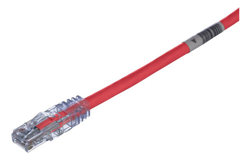 [UTPSP5RDY] Panduit - Patch Cord UTP CAT6 (Categoria 6) (Rojo) 24 AWG Pan-Net [3ft/1.5M] [Unidad]