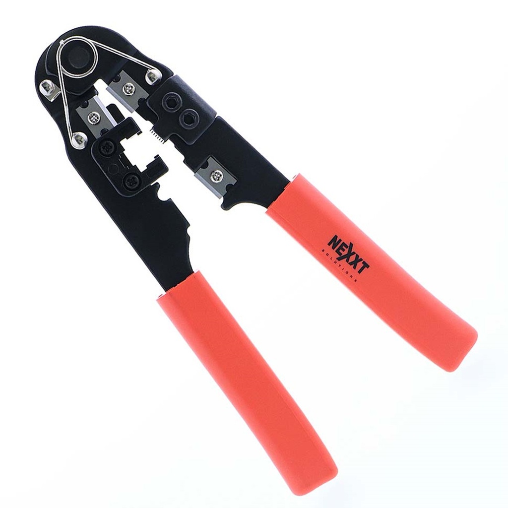 [AW250NXT02] Nexxt - Crimpeador Tenaza Metálica con Prensa para RJ45