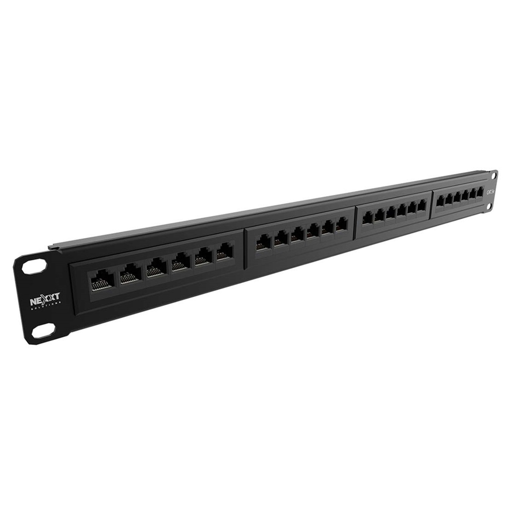 [AW190NXT06] Nexxt - Patch Panel 24 Puertos CAT5e (Categoria 5e)