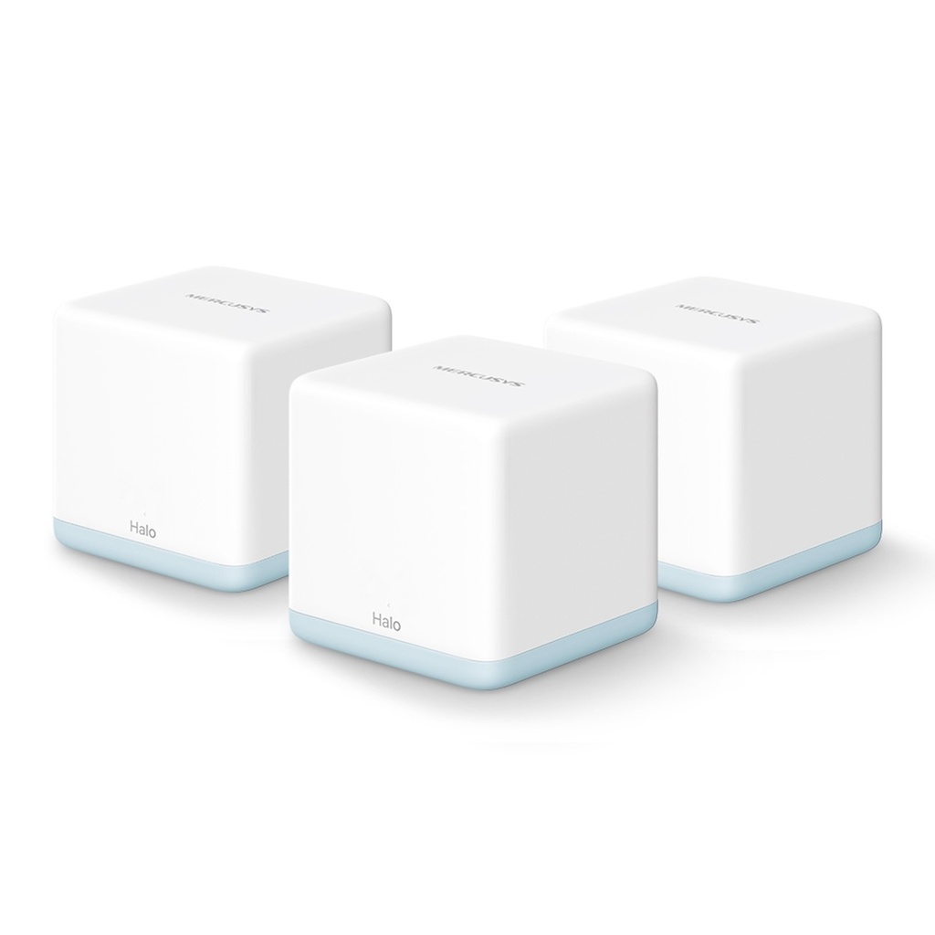 [HALO-H30G-3PACK] Mercusys - Router Inalambrico WiFi Mesh Doble Banda AC1300 [3 Unidades]