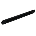 [PC1U] Onlink - Panel Organizador Pasacables con Cepillo Horizontal 1U 19" Metalico con Tornillos y Tuercas
