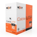 [AB356NXT13] Nexxt - Cable UTP CAT6 (Categoria 6) 100% Cobre 23AWG CM Interior (Rojo) [305m/1000ft]