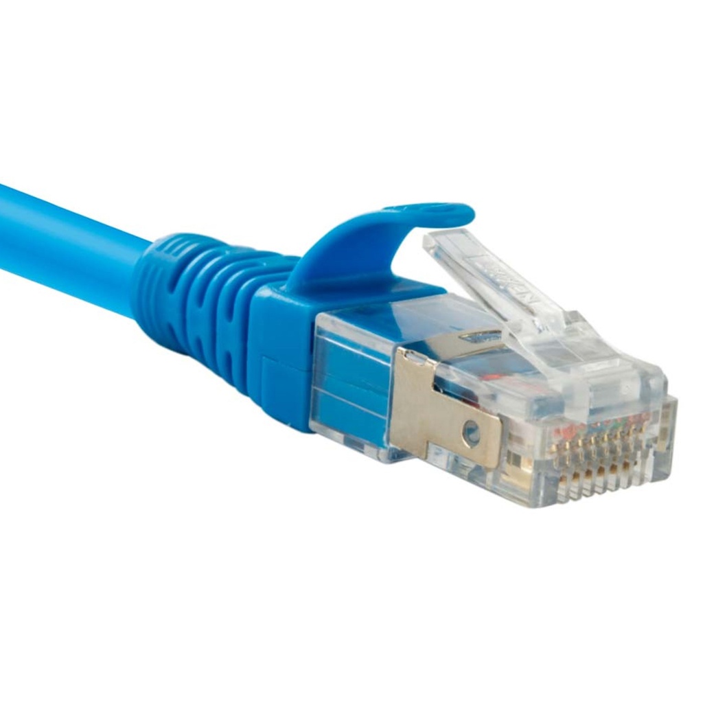 [AB362NXT13] Nexxt - Patch Cord S/FTP Multifilar CAT6A (Categoria 6A) 26AWG Tipo LSZH [2M/7ft] Interior (Azul) [Unidad]