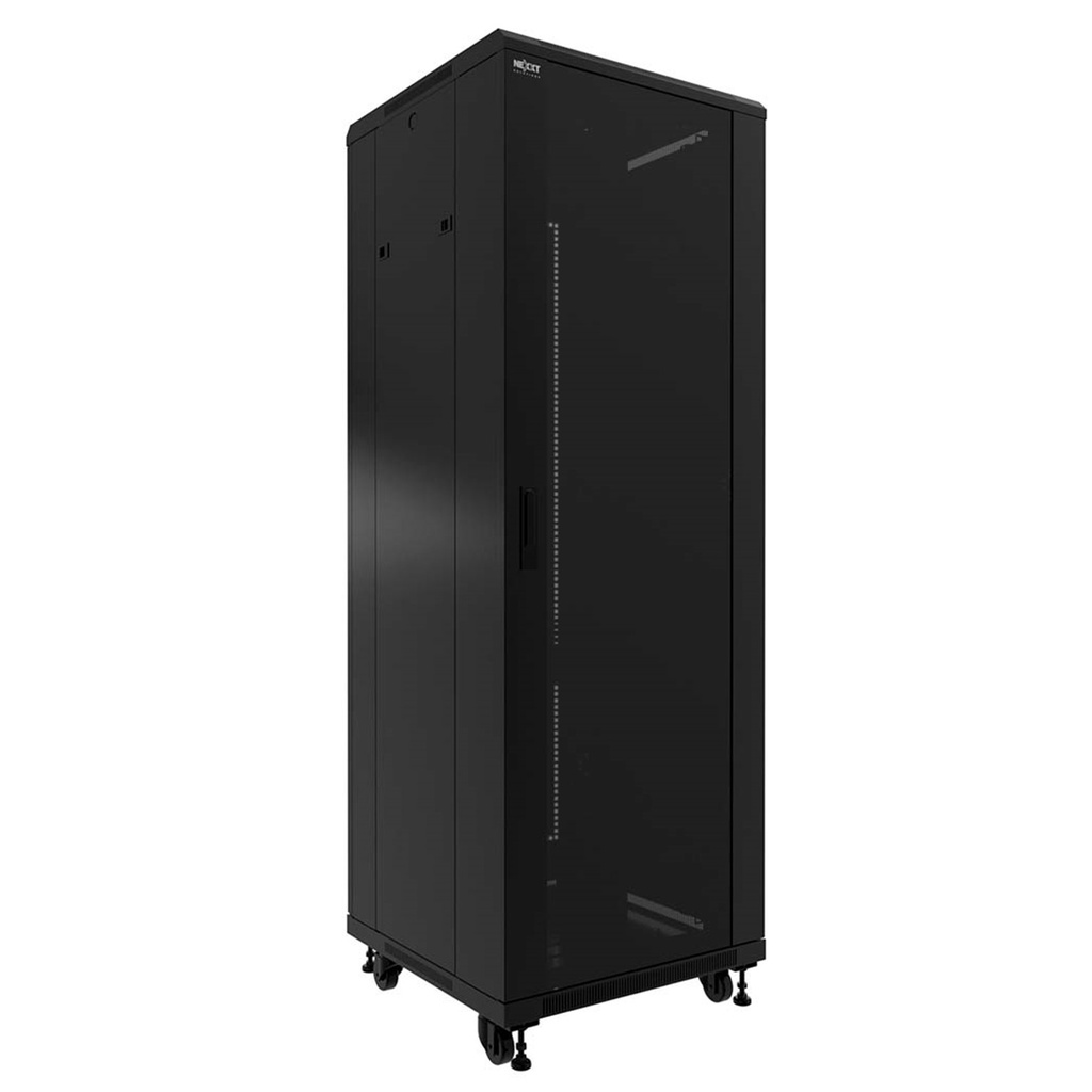 [AW222NXT13] Nexxt - Rack de Piso Cerrado con Puerta Frontal de Vidrio y Trasera de Malla 37U 600x600mm