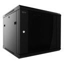 [AW222NXT42] Nexxt - Rack de Pared [18U] Cerrado Fijo con Puerta de Vidrio 600x600mm [Negro]