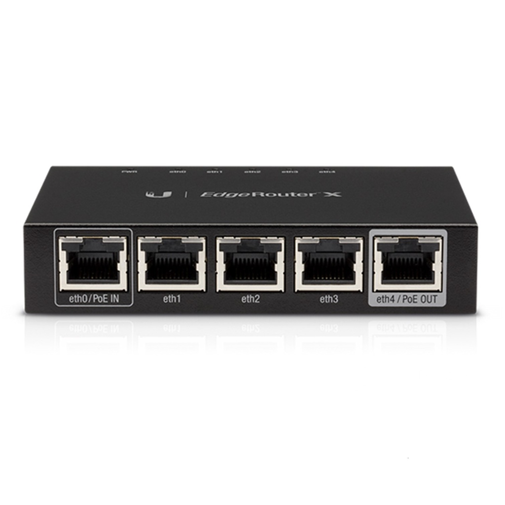 [ER-X] Ubiquiti - EdgeRouter X de 5 Puertos Gigabit con Funciones Avanzadas de Ruteo
