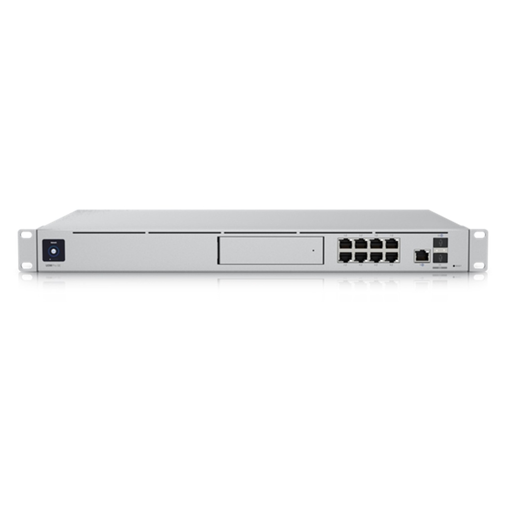 [UDM-SE] Ubiquiti - UniFi Dream Machine Special Edition 8 Puertos LAN RJ45 con POE 1 LAN SFP+ 1 WAN 2.5G RJ45 y 1 WAN SFP+ 128Gb UniFi