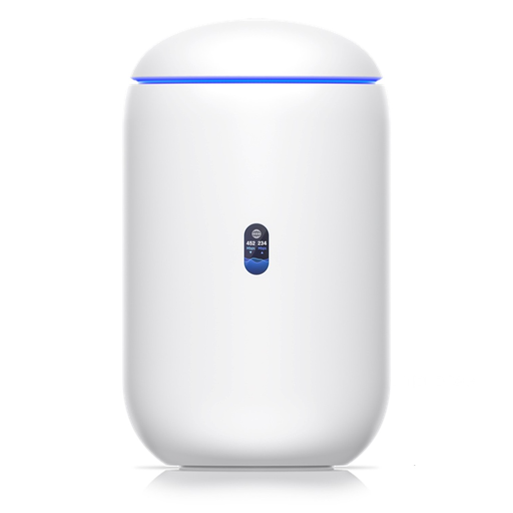 [UDR] Ubiquiti - UniFi Dream Router con WiFi6 4 Puertos LAN Gigabitco con 2 POE 802.3af UniFi Pantalla LCD