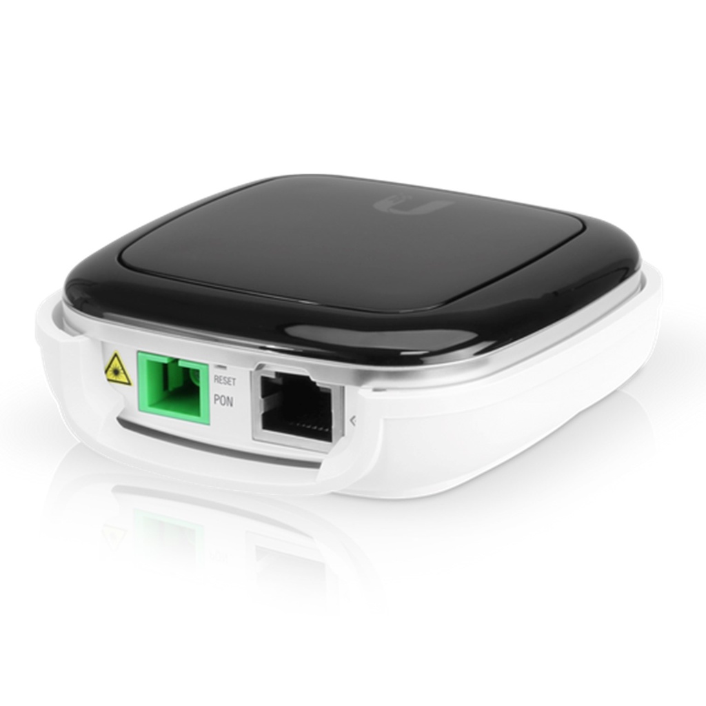 [UF-NANO] Ubiquiti - UFiber GPON ONU Unidad de Red Optica con 1 Puerto WAN GPON [SC/APC] + 1 Puerto LAN Gigabit Ethernet