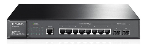 [TL-SG3210] TP-Link - Switch Administrable L2 de 8 Puertos Gigabit con 2 Ranuras SFP JetStream