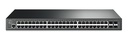 [TL-SG3452P] TP-Link - Switch Administrable L2 de 48 Puertos Gigabit con 4 Ranuras SFP JetStream