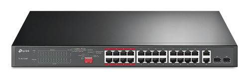 [TL-SL1226P] TP-Link - Switch para Montaje en Rack de 24 Puertos PoE 10/100 Mbps + 4 Puertos Gigabit