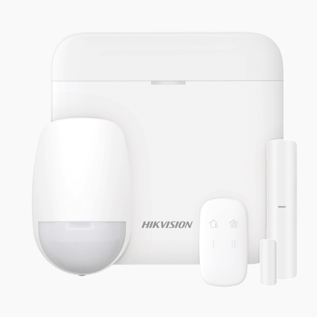 [DS-PWA48-KIT-WB] Hikvision - KIT de Panel de Alarma Inalámbrico 48 Zonas AXPRO