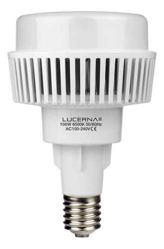 [100W-B-E40-6.5K] Lucerna - BombilloLED Bulbo Alto Vatiaje 100W 6500K Luz Fria 9000lm Rosca E40