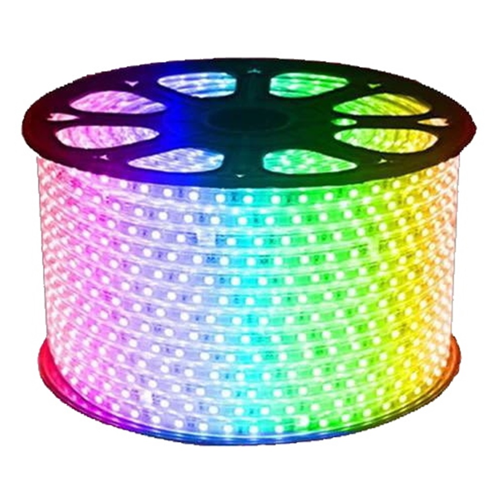 [CL60-50M-RGB] Lucerna - Bobina Cinta LED [60 LED's] RGB Multicolor [50 Metros] + 10 Controladores