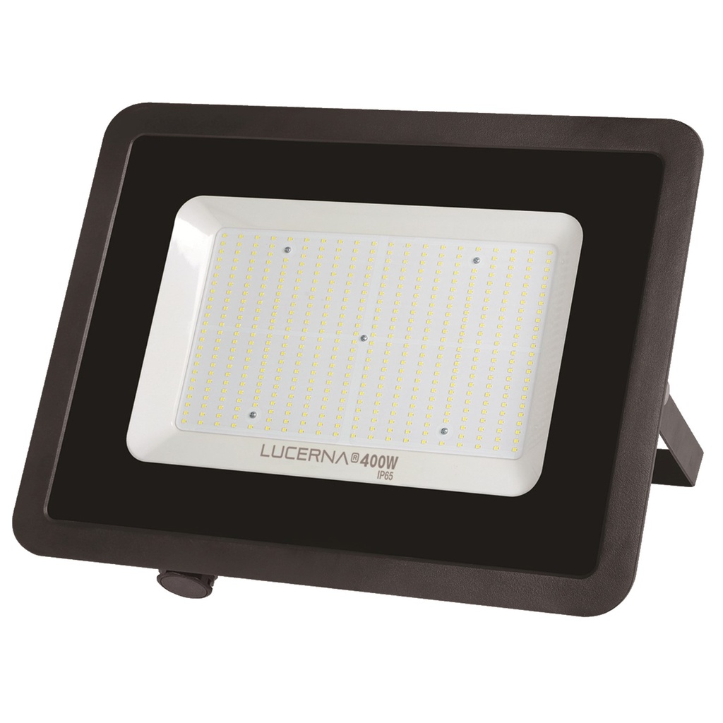 [RP400CV] Lucerna - Reflector LED Compacto 400W 6500K Luz Fria 36000lm [Negro]
