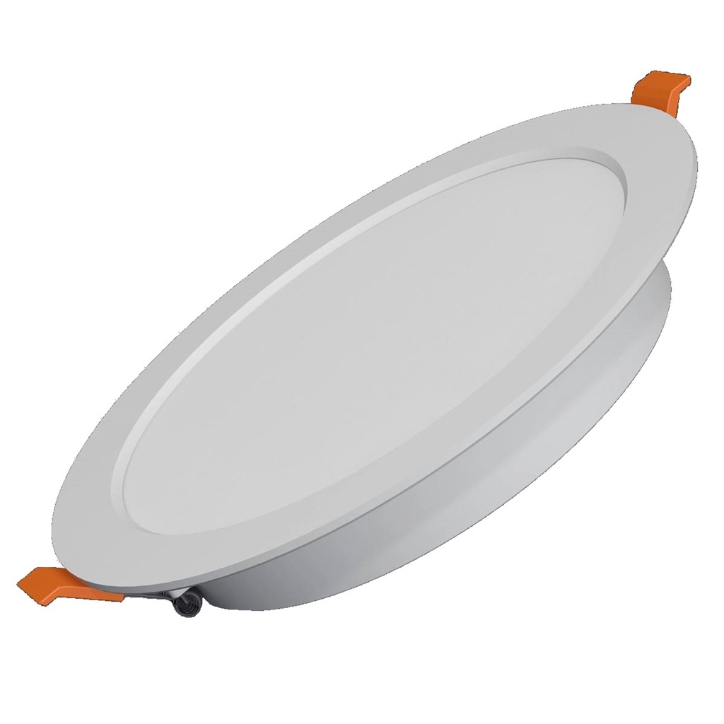 [406CL-6.5K] Lucerna - Lampara Panel Driver/Integrado LED Compact Lumen 6W 4" 6500K Luz Fria Redonda Empotrar 450lm