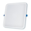 [412CHL-4K] Lucerna - Lampara Panel HighLumen LED 12W 4" 4000K Luz Fresca Cuadrada Empotrar 1080lm