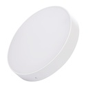 [836SML-6.5K] Lucerna - Lampara Panel MaxiLumen Alta Potencia LED 36W 8" 6500K Luz Fria Redonda Superficial 3600lm
