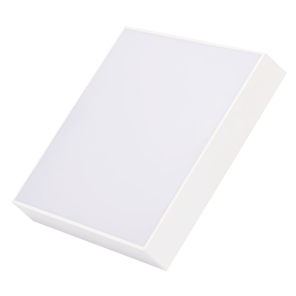 [836SCML-6.5K] Lucerna - Lampara Panel MaxiLumen Alta Potencia LED 36W 8" 6500K Luz Fria Cuadrada Superficial 3600lm
