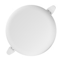 [DL-012-FJ] DuraLED - Lampara Panel LED 9W 6500K Luz Fria Redonda Empotrar Infinity [Sin borde]