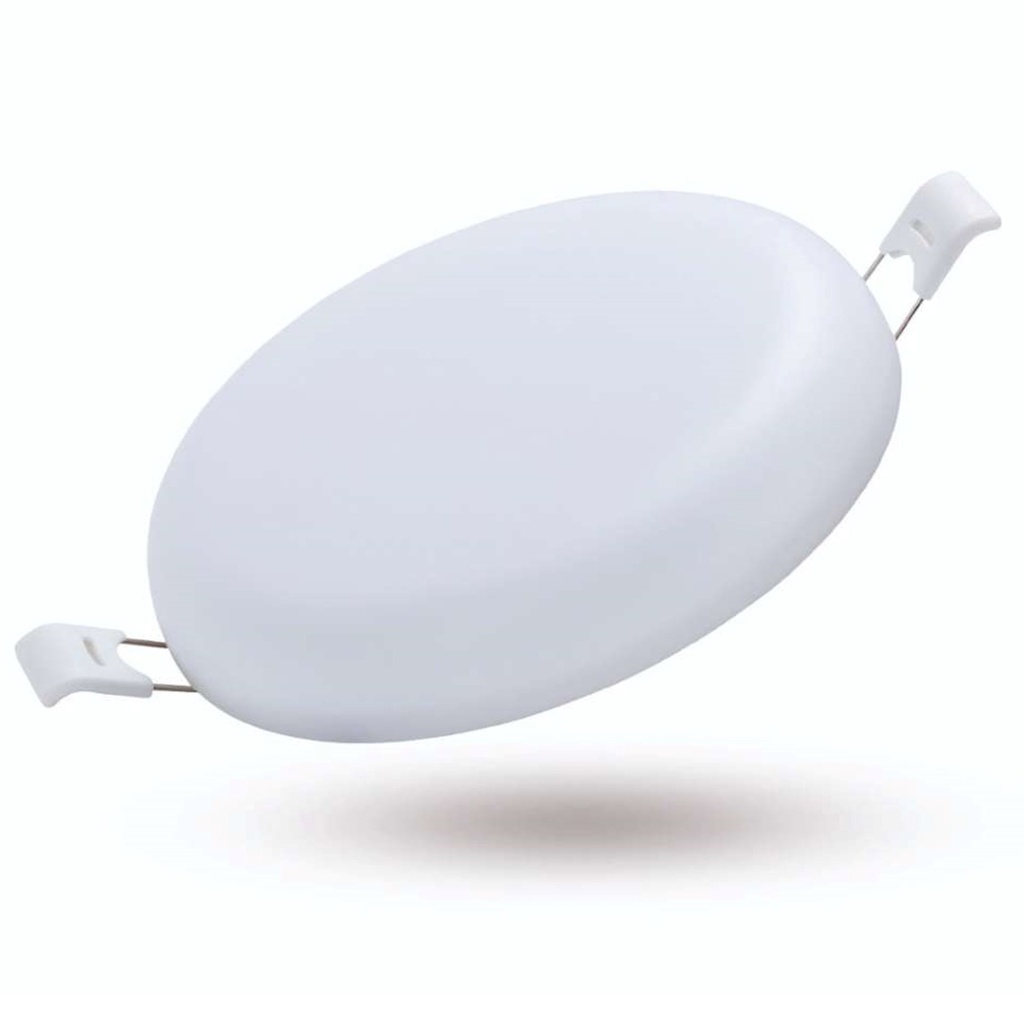 [DL-036-CCT] DuraLED - Lampara Panel LED 24W CCT 3en1 3000K-4500K-6500K Redonda Empotrar Infinity [Sin borde]