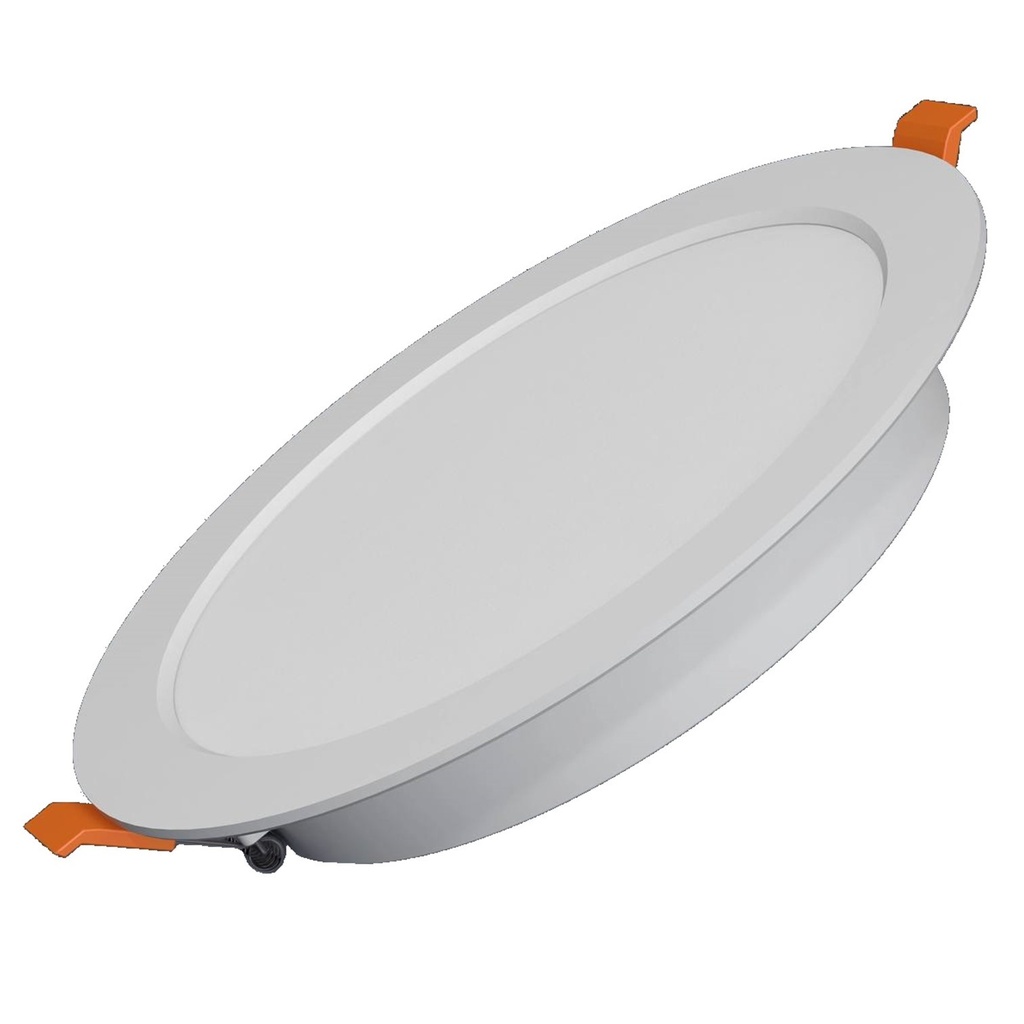 [615CL-3K] Lucerna - Lampara Panel Driver/Integrado LED Compact Lumen 15W 6" 3000K Luz Calida Redonda Empotrar 1275lm