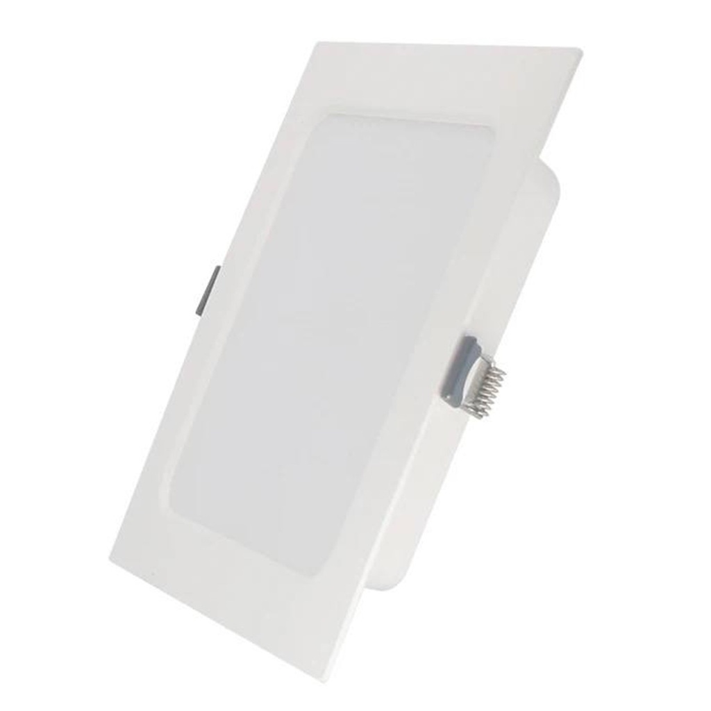 [406CCL-3K] Lucerna - Lampara Panel Driver/Integrado LED Compact Lumen 6W 4" 3000K Luz Calida Cuadrada Empotrar 450lm