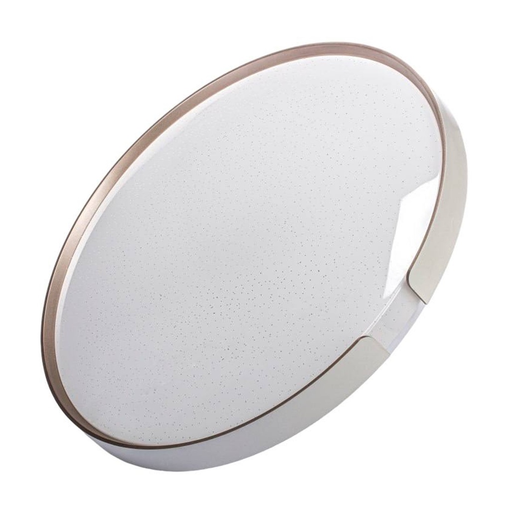 [S-601B0-M] Lucerna - Lampara de Techo Plafon Decorativo Classic Gold 32W [400mmx70mm] C/Control Dimerizable 3K-4K-6K Superficial