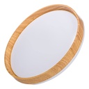 [S-605M-M] Lucerna - Lampara de Techo Plafon Decorativo Lucia 32W [400mmx80mm] C/Control Dimerizable 3K-4K-6K Superficial