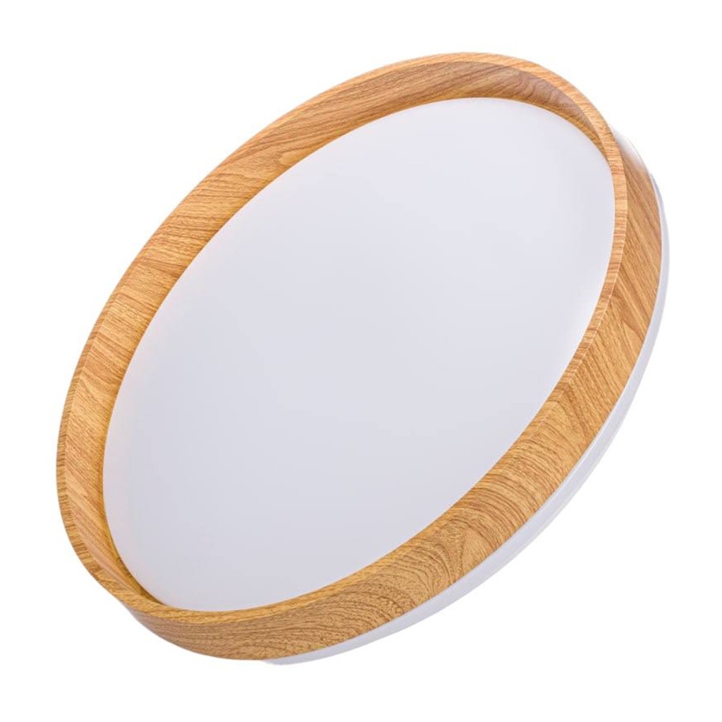 [S-605M-G] Lucerna - Lampara de Techo Plafon Decorativo Lucia 46W [500mmx80mm] C/Control Dimerizable 3K-4K-6K Superficial