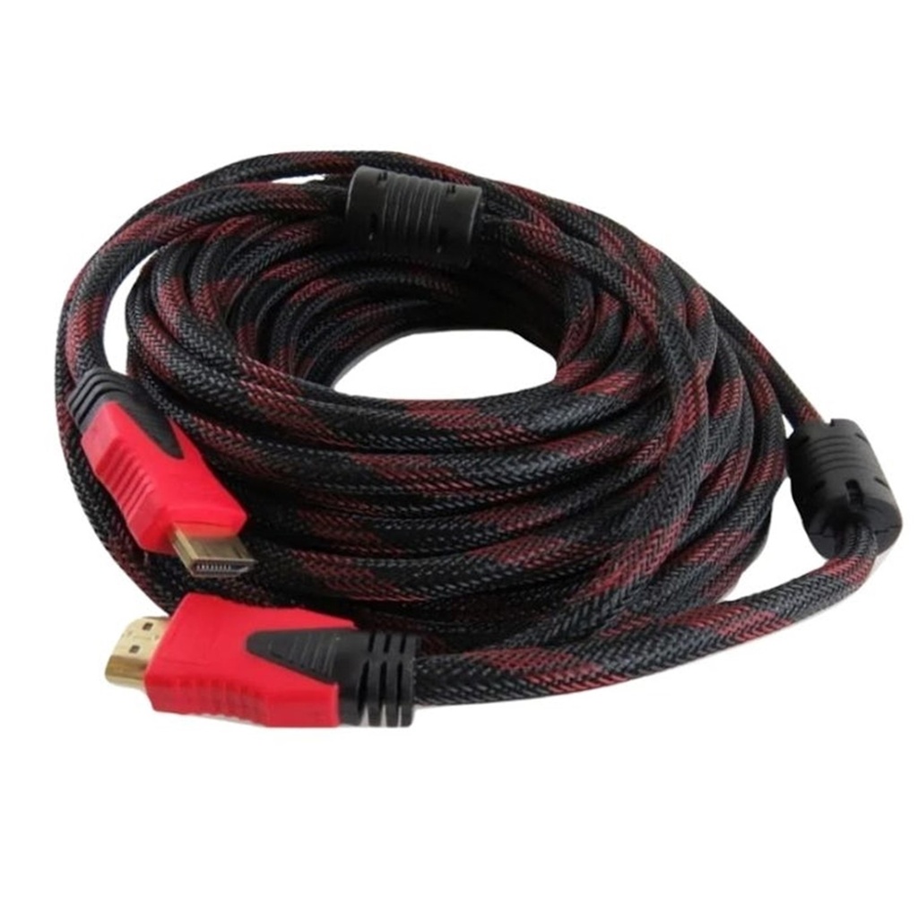 [CAB013] Cable HDMI Macho Doble HD Nylon [10 Metros]