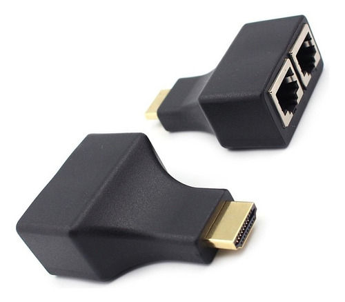Extensor HDMI Macho a RJ45 Pasivo 2C [30 Metros]