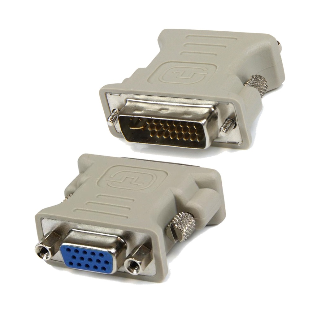 Adaptador DVI-I 24+5 Macho a VGA-H
