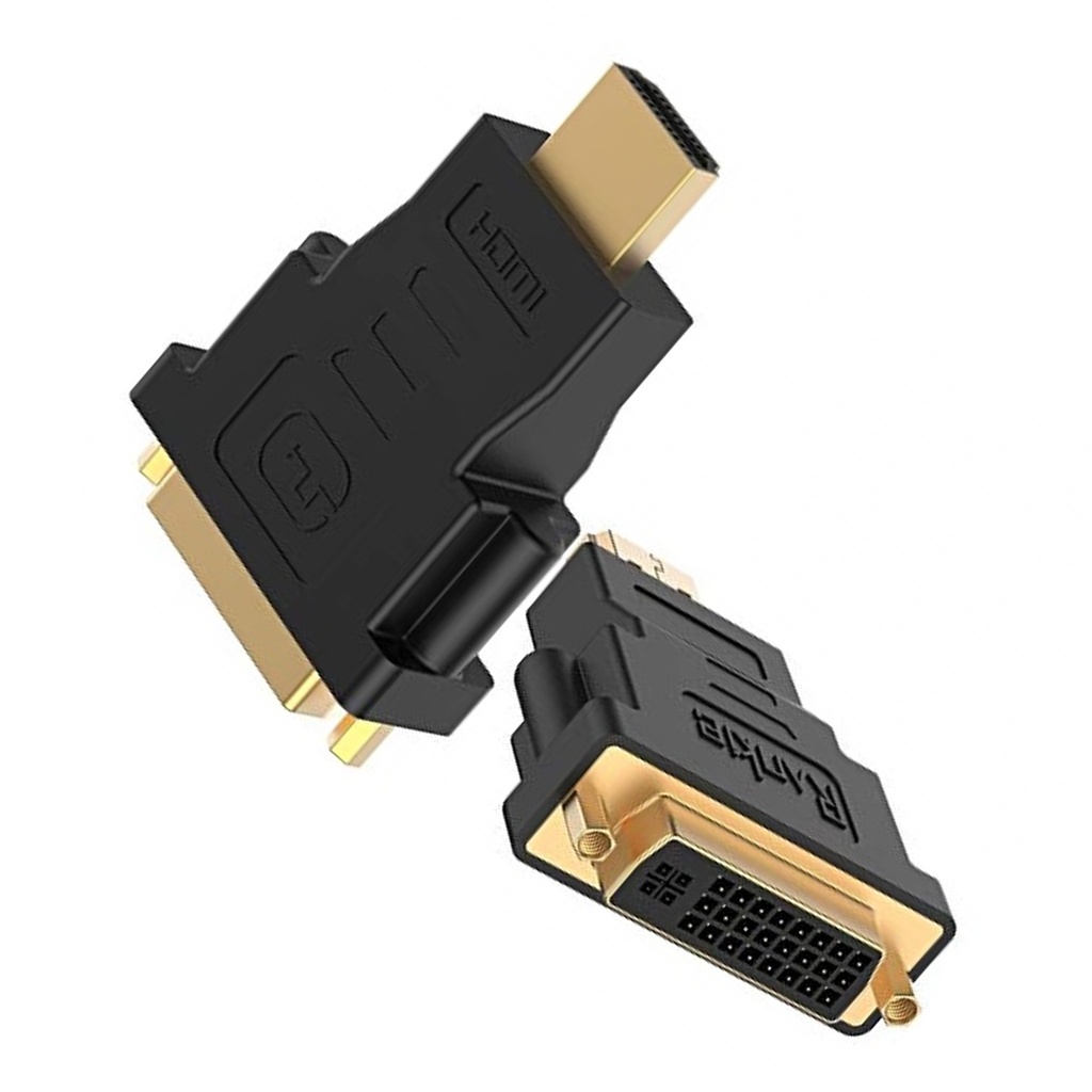 Adaptador DVI-I 24+5 Hembra a HDMI Macho