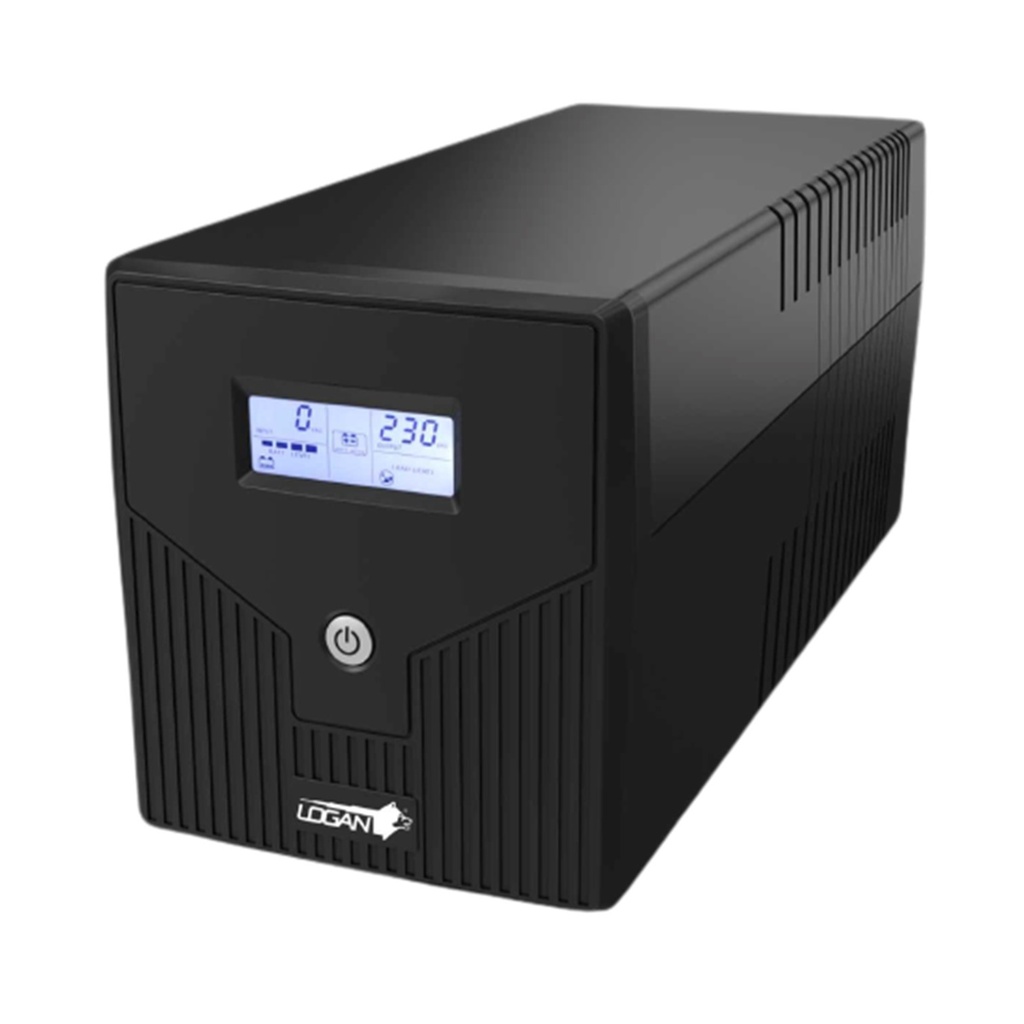 [L-PW2000-PLUS] Logan - UPS Interactivo 2000VA 1200W Pantalla LCD 110V [8] Tomas Protegidas [4 en Reserva]