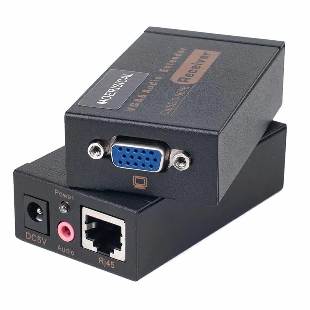 Extensor VGA a RJ45 Activo [100 Metros]