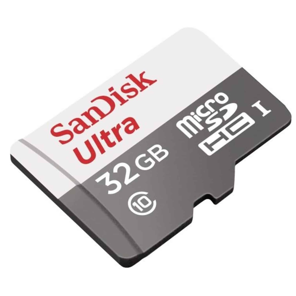 [SDSQUNS-032G-GN3MA] SanDisk - Memoria Micro SD 32GB Ultra 80MB/s