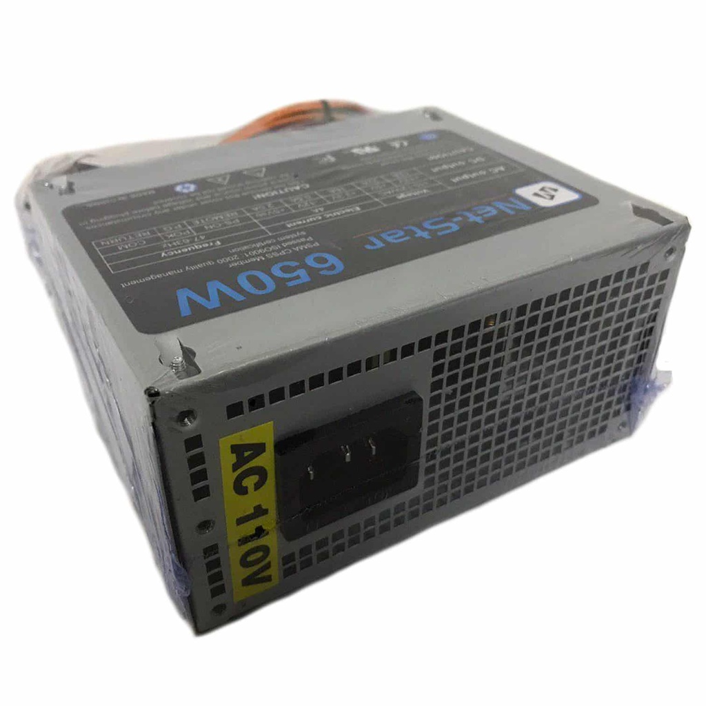[650W-SLIM] Net-Star - Fuente de Poder 650W Slim