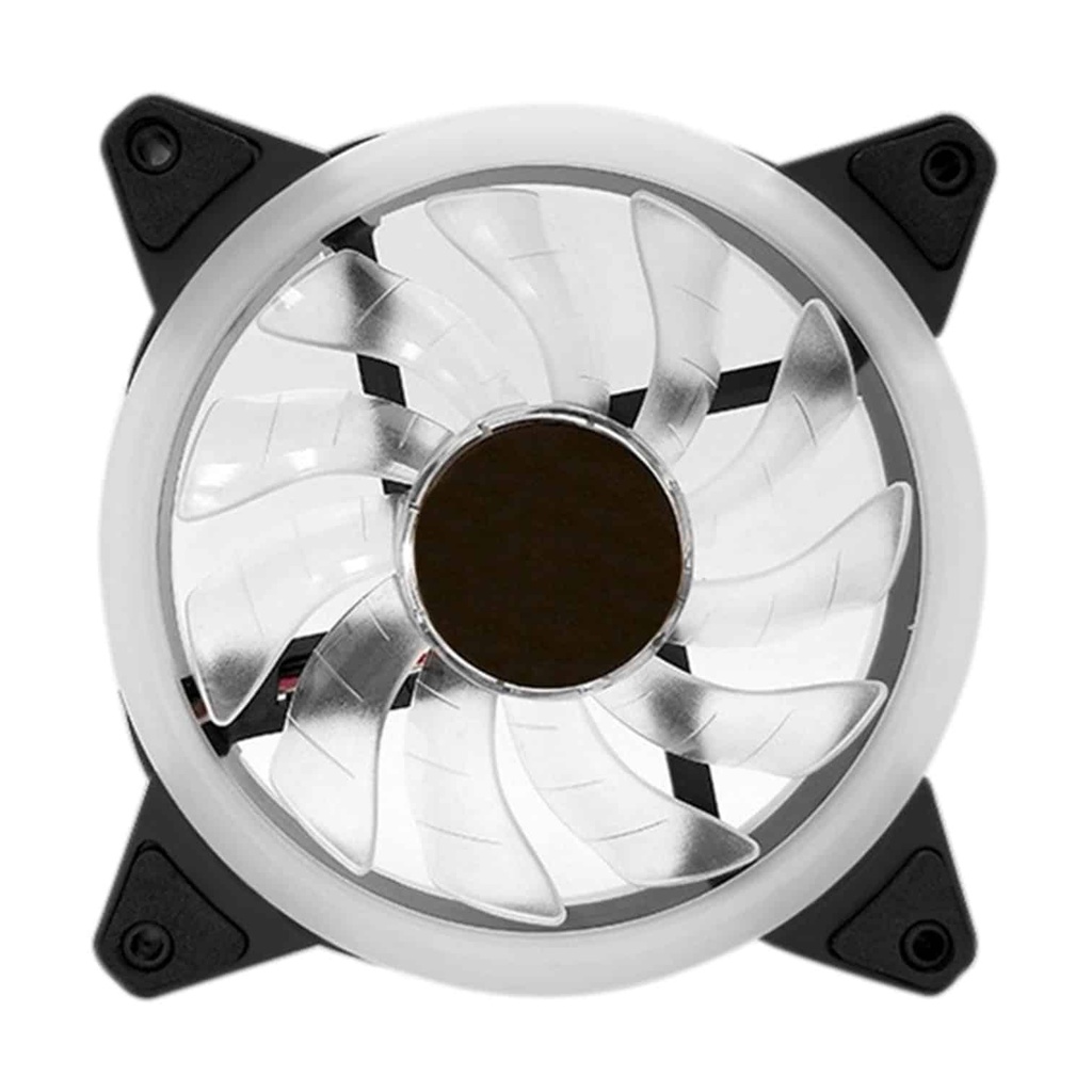 [FAN065] Fan Cooler LED Case Morado 120x120mm