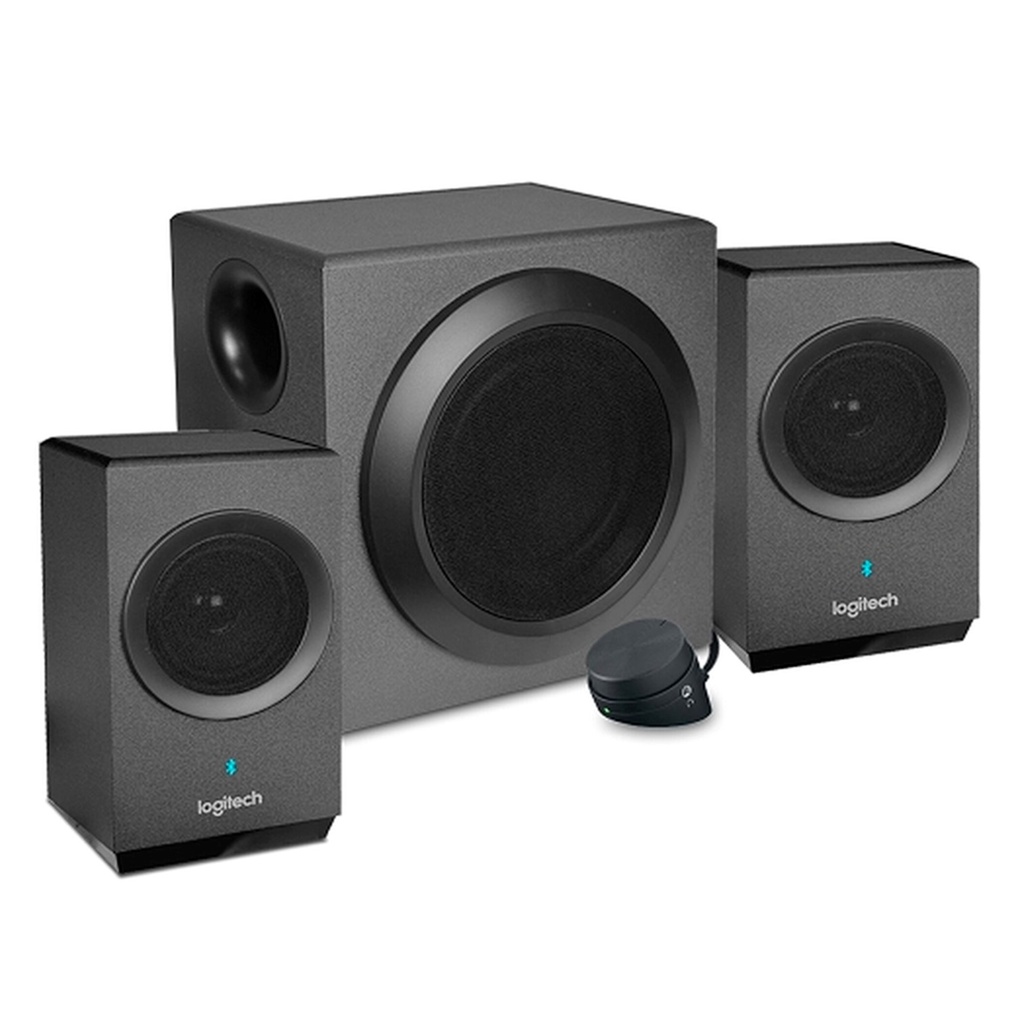[Z337] Logitech - Cornetas Multimedia 2.1 Entradas RCA/3.5mm/Bluetooth 40W RMS 980-001260