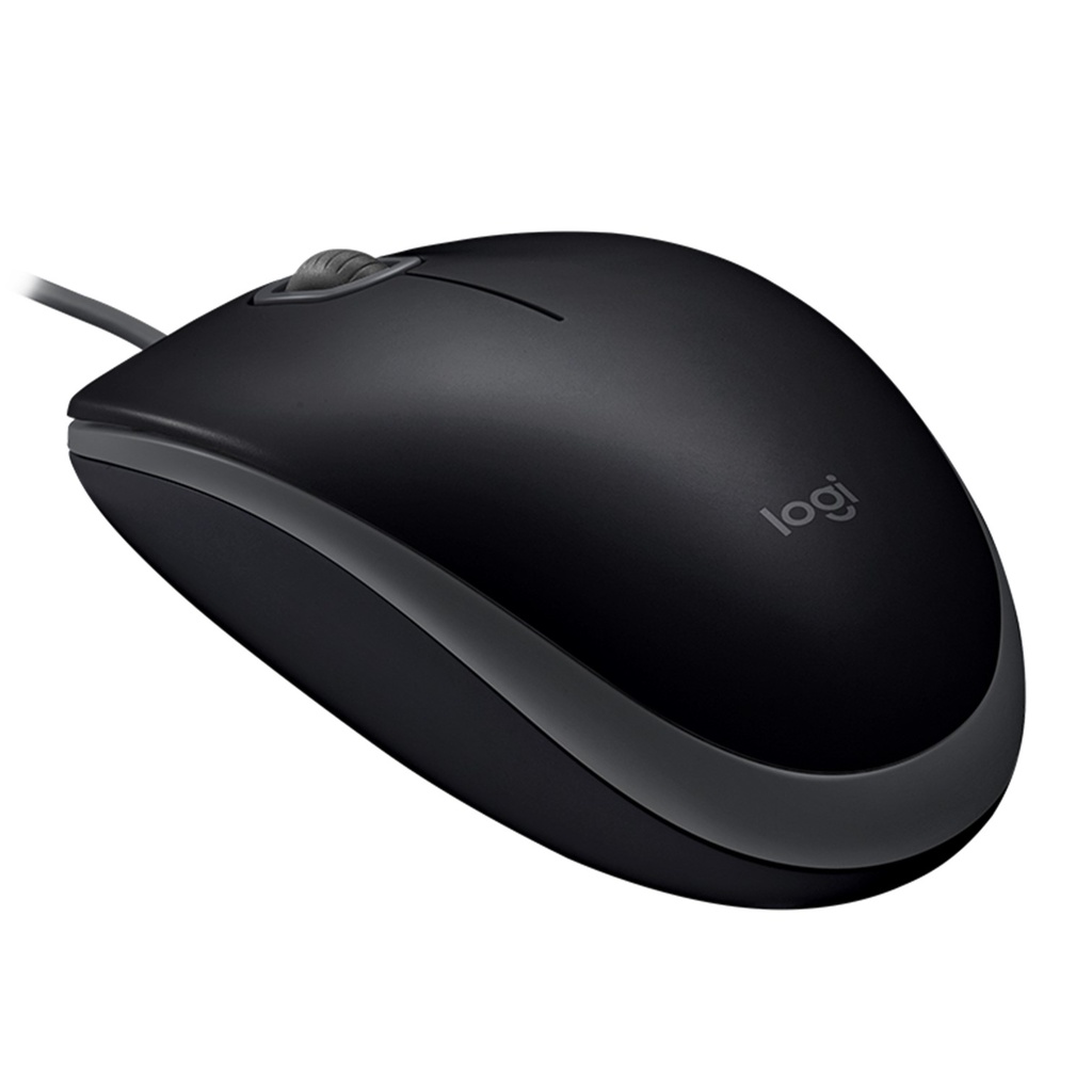 [M110-BLACK] Logitech - Mouse Optico Alambrico USB Silent [Negro]
